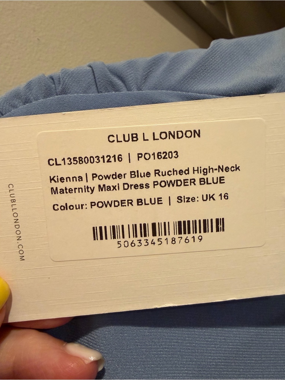 Club L London maternity maxi dress - Picture 4 of 4